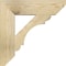 Ekena Millwork Olympic Slat Rough Sawn Bracket, Douglas Fir, 4"W x 18"D x 18"H BKT04X18X18OLY06RDF - alternate 2